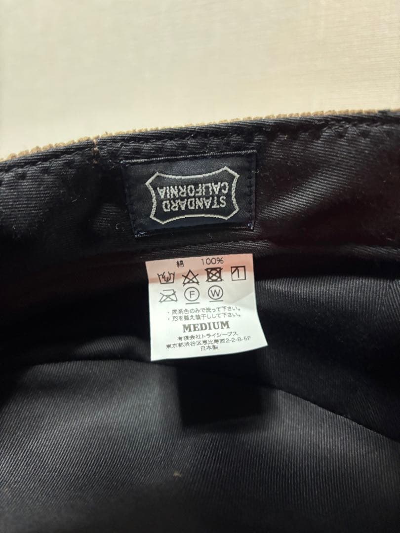 スタンダードカルフォルニア コーデュロイ キャスケット M