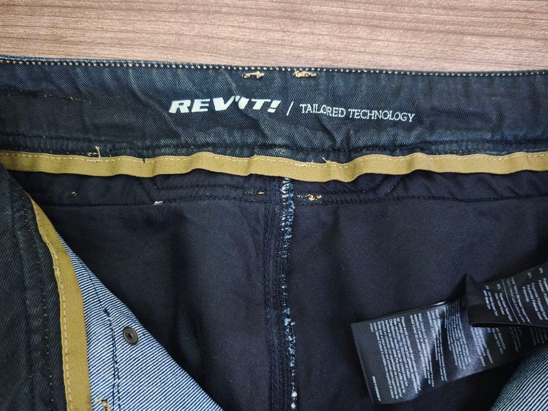 REV'IT ライディングジーンズ NELSON　34インチ　デニム　メンズ