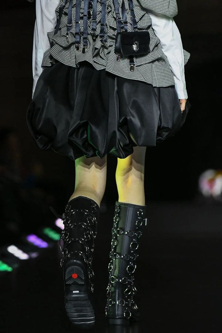 noirkeininomiya ミニバルーンスカート 黒