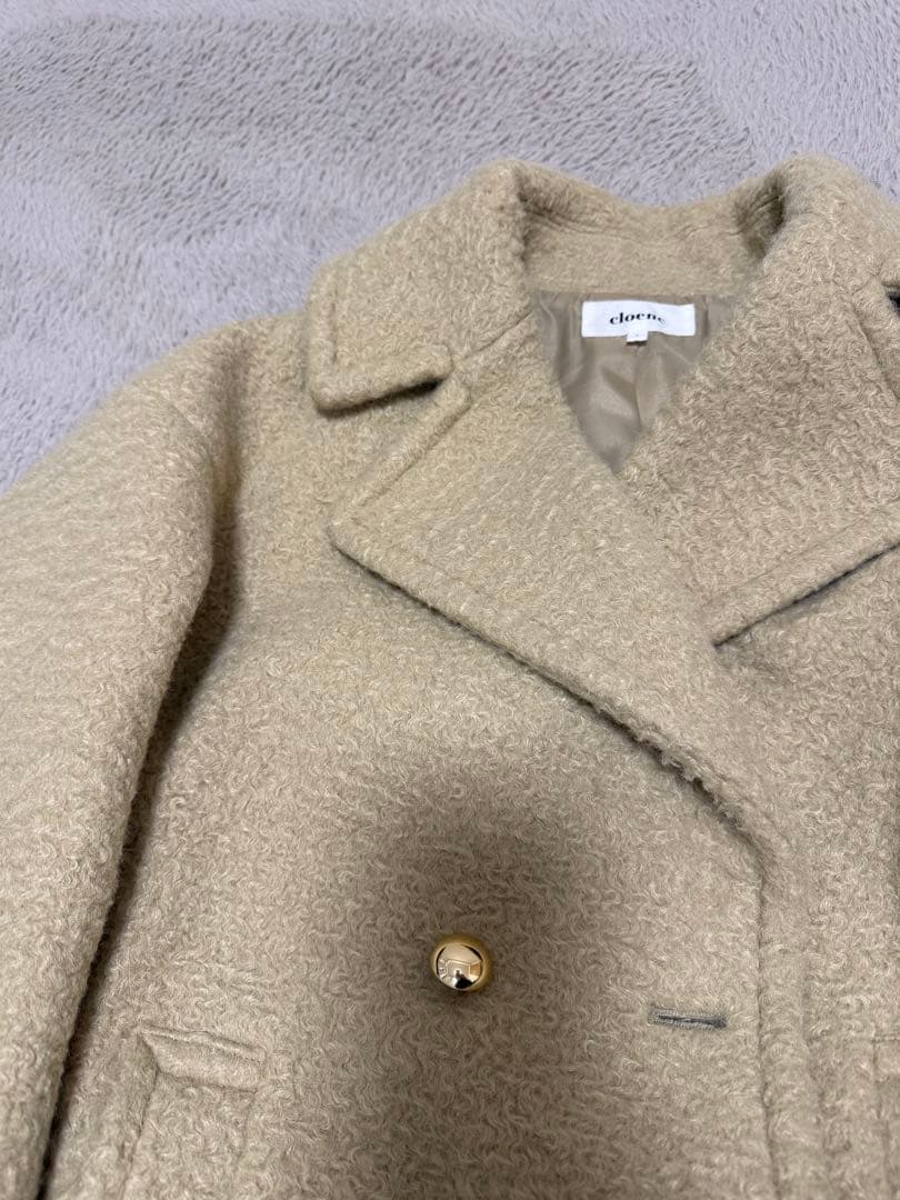 cloenc (クロエンス) ループメルトンPコート　値下げ