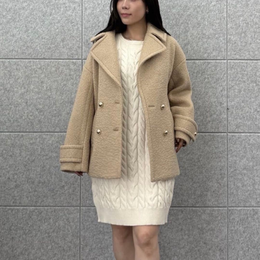 cloenc (クロエンス) ループメルトンPコート　値下げ