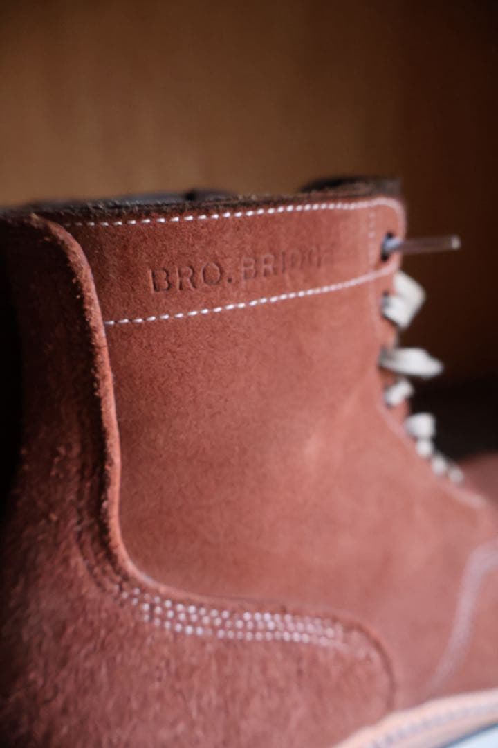 BROTHER BRIDGE スエード ブラウンブーツ