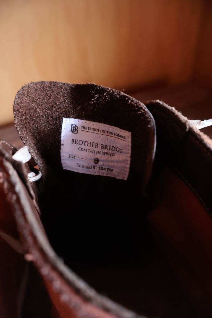 BROTHER BRIDGE スエード ブラウンブーツ