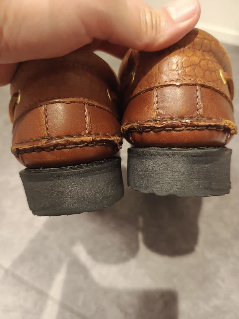 ティンバーランド　ユナイテッドアローズ別注　ブラウン レザー デッキシューズ