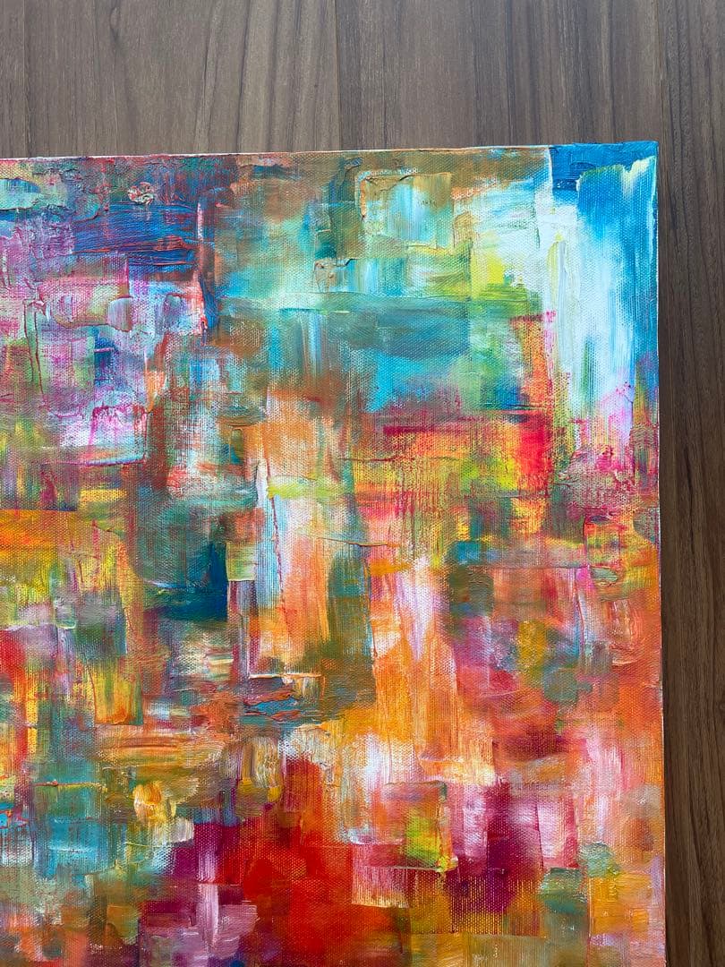 【最終価格】絵画　油絵　原画　抽象画　現代アート　F10