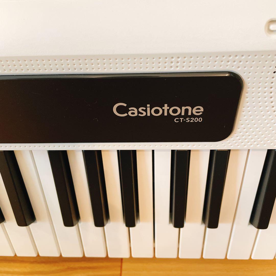 CASIO Casiotone CT-S200 ホワイト 61鍵