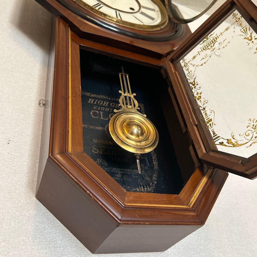 大正期、精工舎柱時計、ボンボン時計