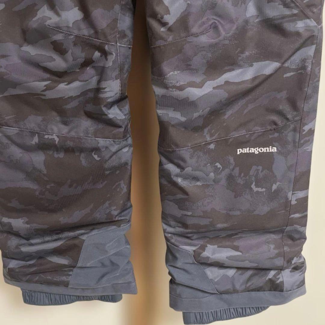 【美品　撥水加工済】　パタゴニア　ボーイズ　M スキー　スノーボード　ウェア
