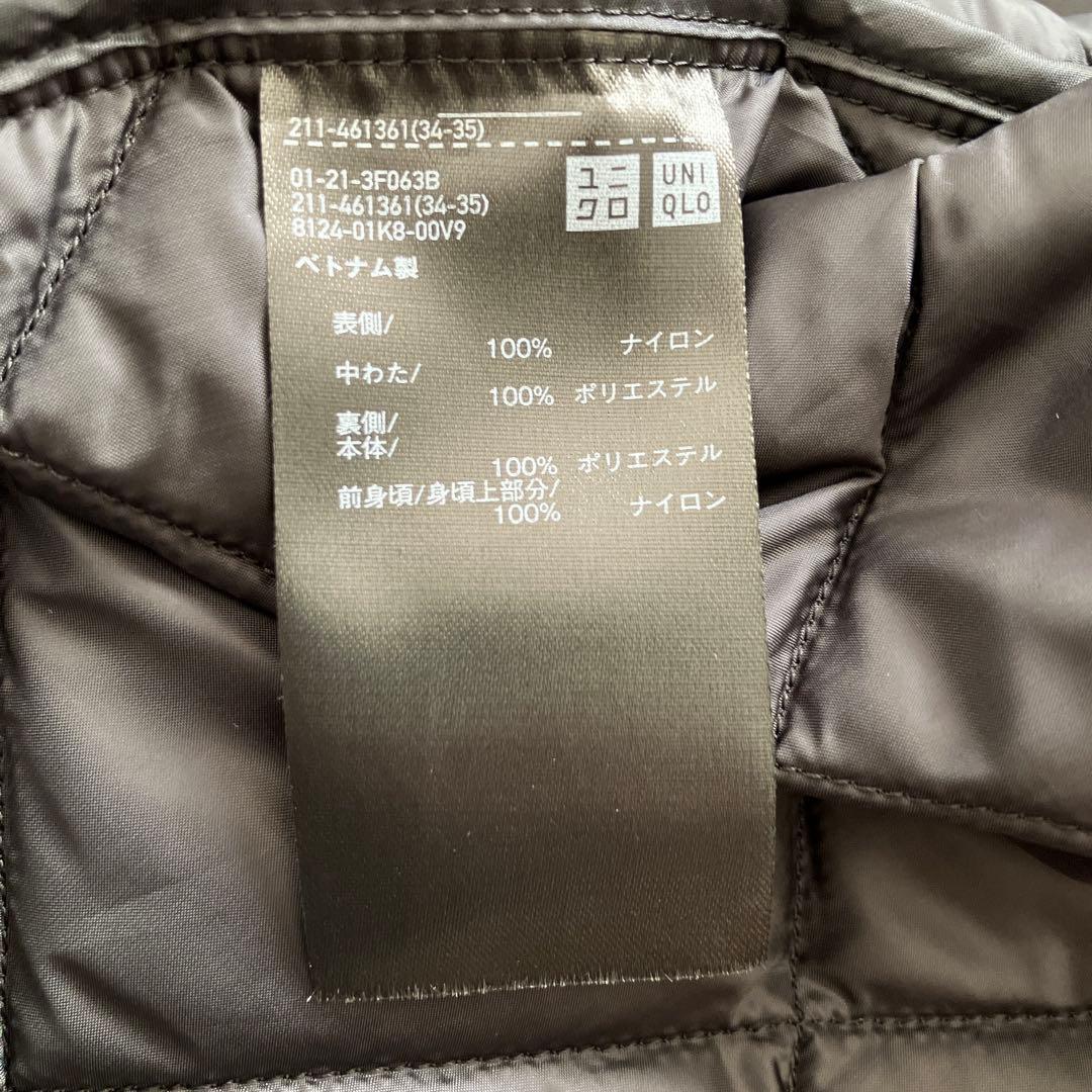 【UNIQLO:C】パフテックオーバーサイズコート　L 黒