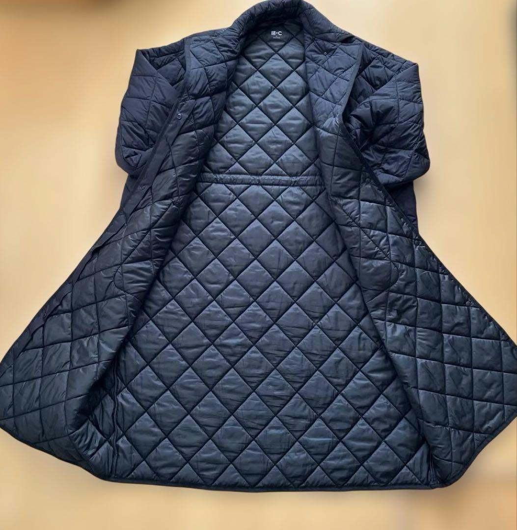 【UNIQLO:C】パフテックオーバーサイズコート　L 黒