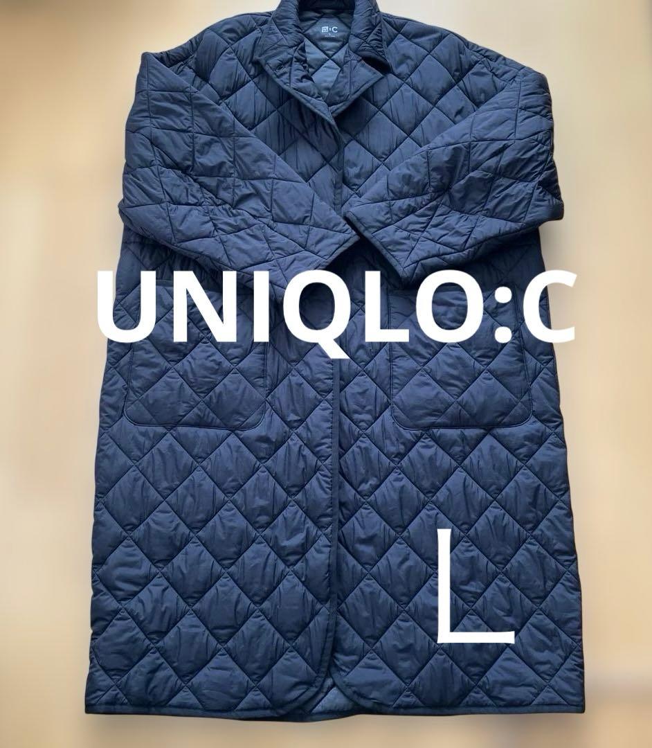 【UNIQLO:C】パフテックオーバーサイズコート　L 黒