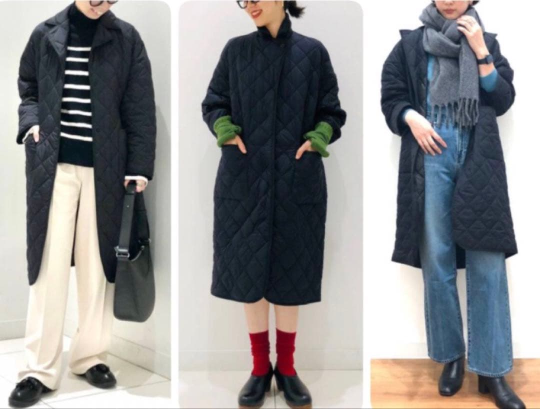 【UNIQLO:C】パフテックオーバーサイズコート　L 黒