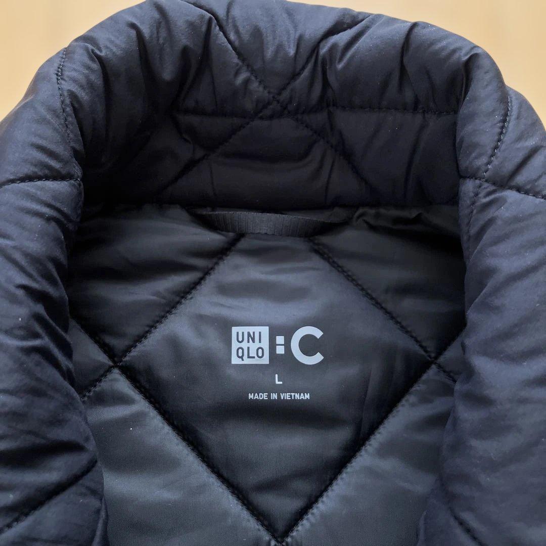 【UNIQLO:C】パフテックオーバーサイズコート　L 黒