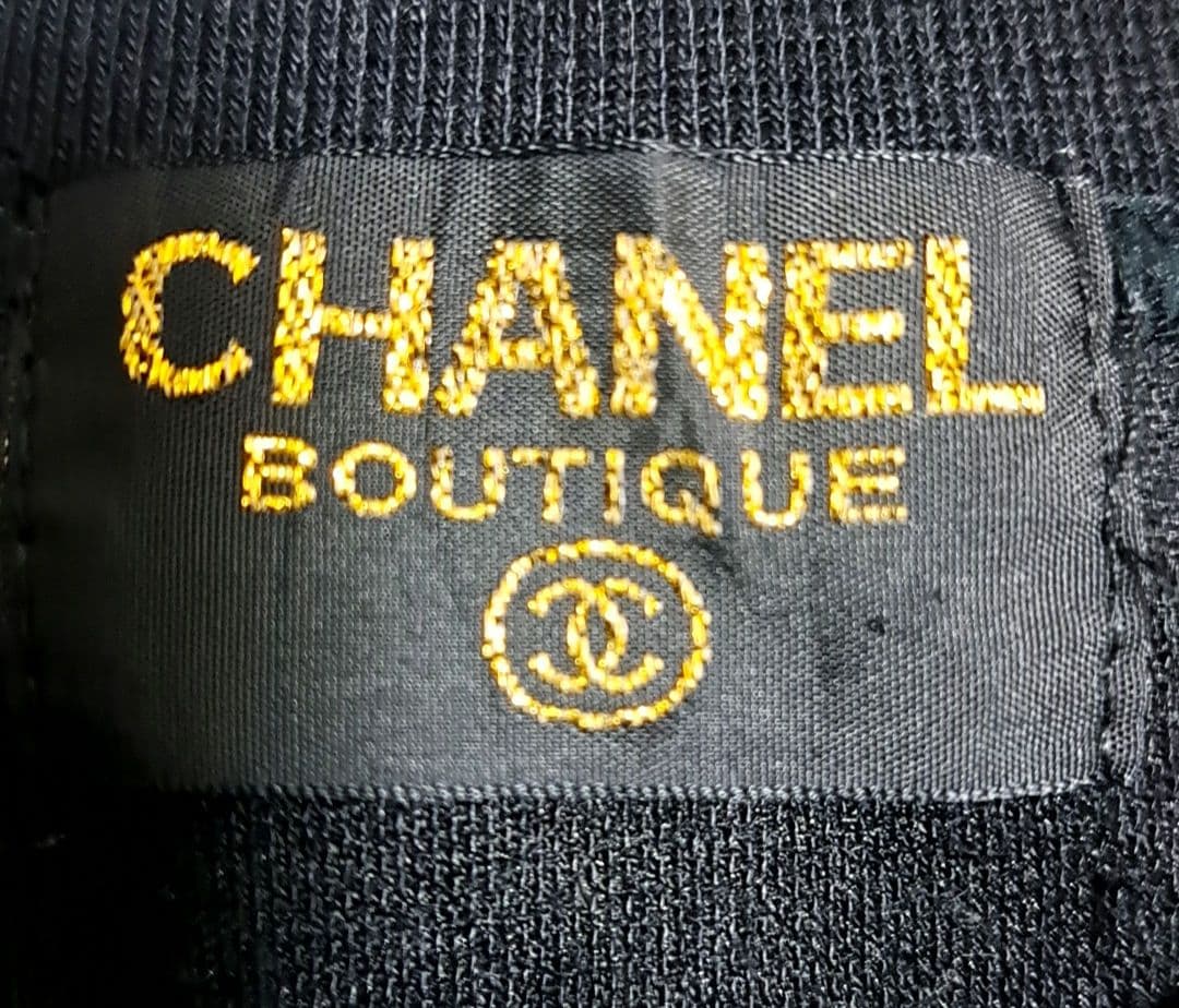 CHANEL ブラック スウェット