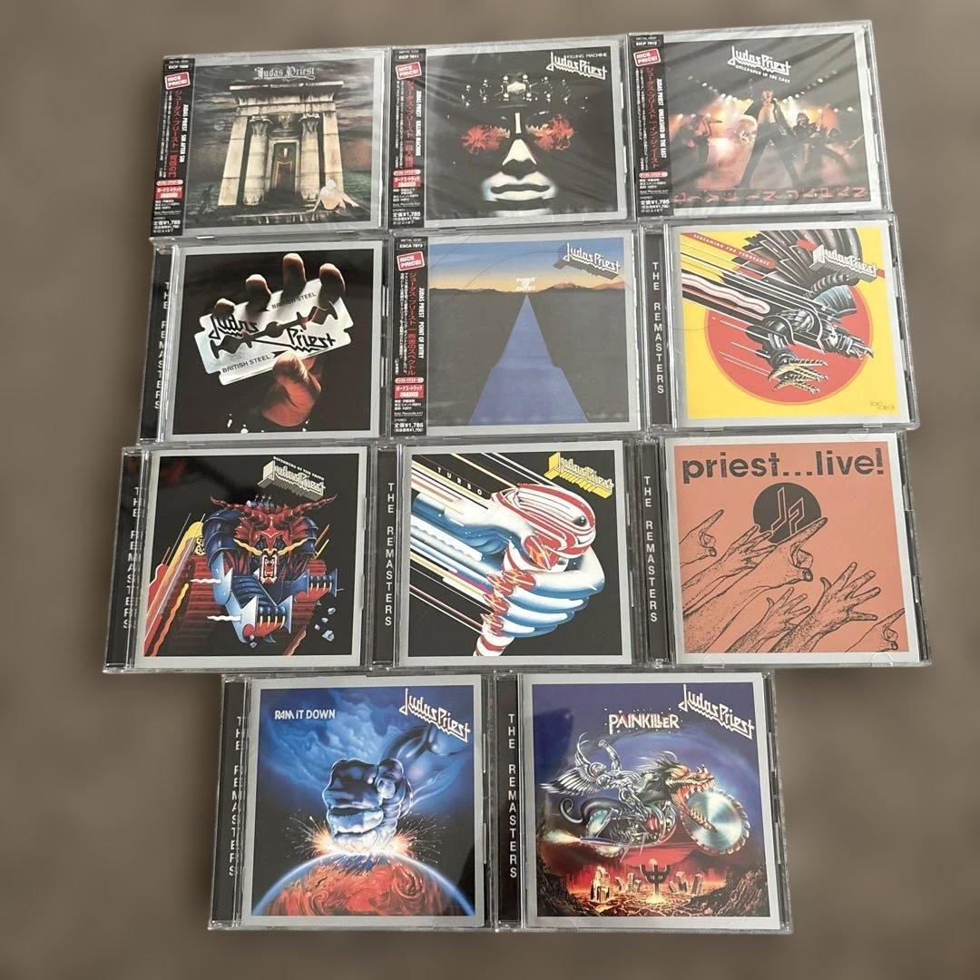 ジューダス・プリースト CD セット　Judaspriest メタル　一部未開封