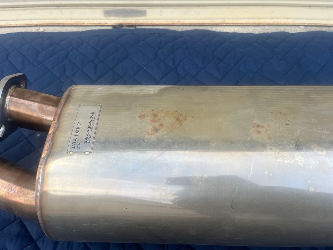 SNOOPY　プラド 150 サイドマフラー