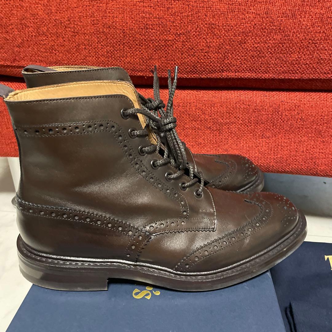 極美品　トリッカーズ　ストウ　カプチーノ　UK9