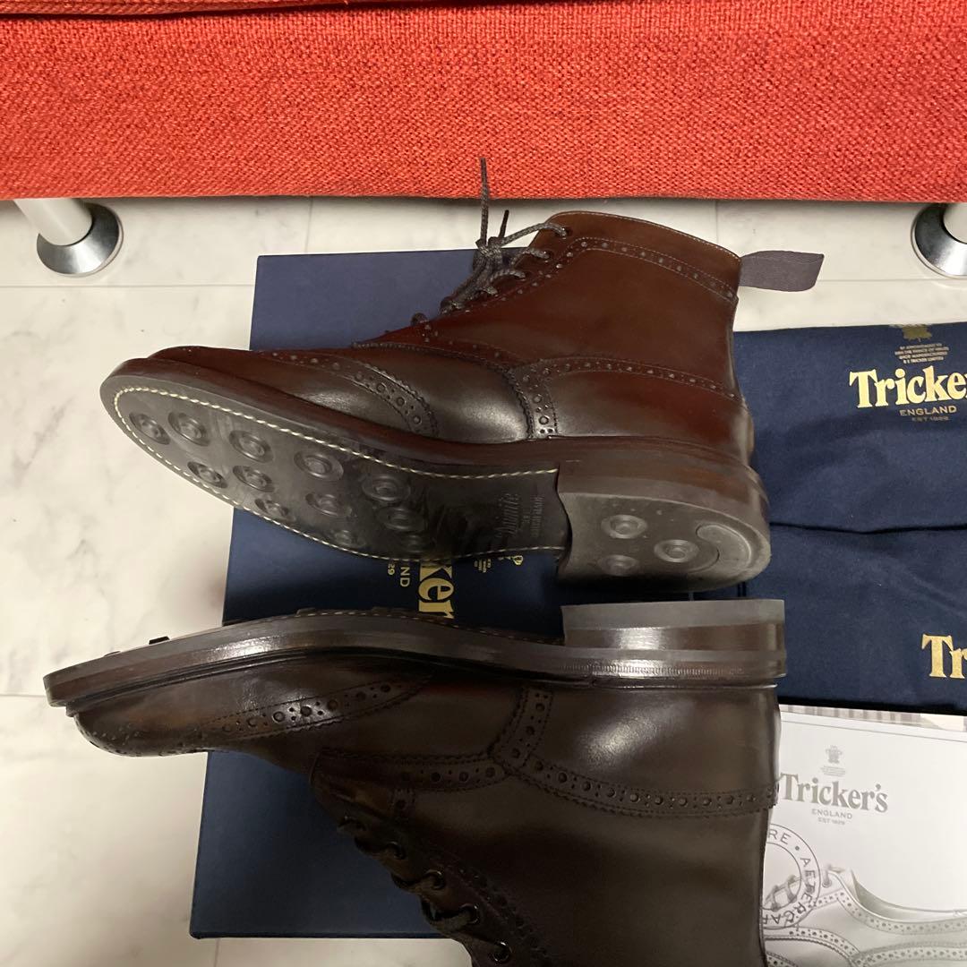 極美品　トリッカーズ　ストウ　カプチーノ　UK9