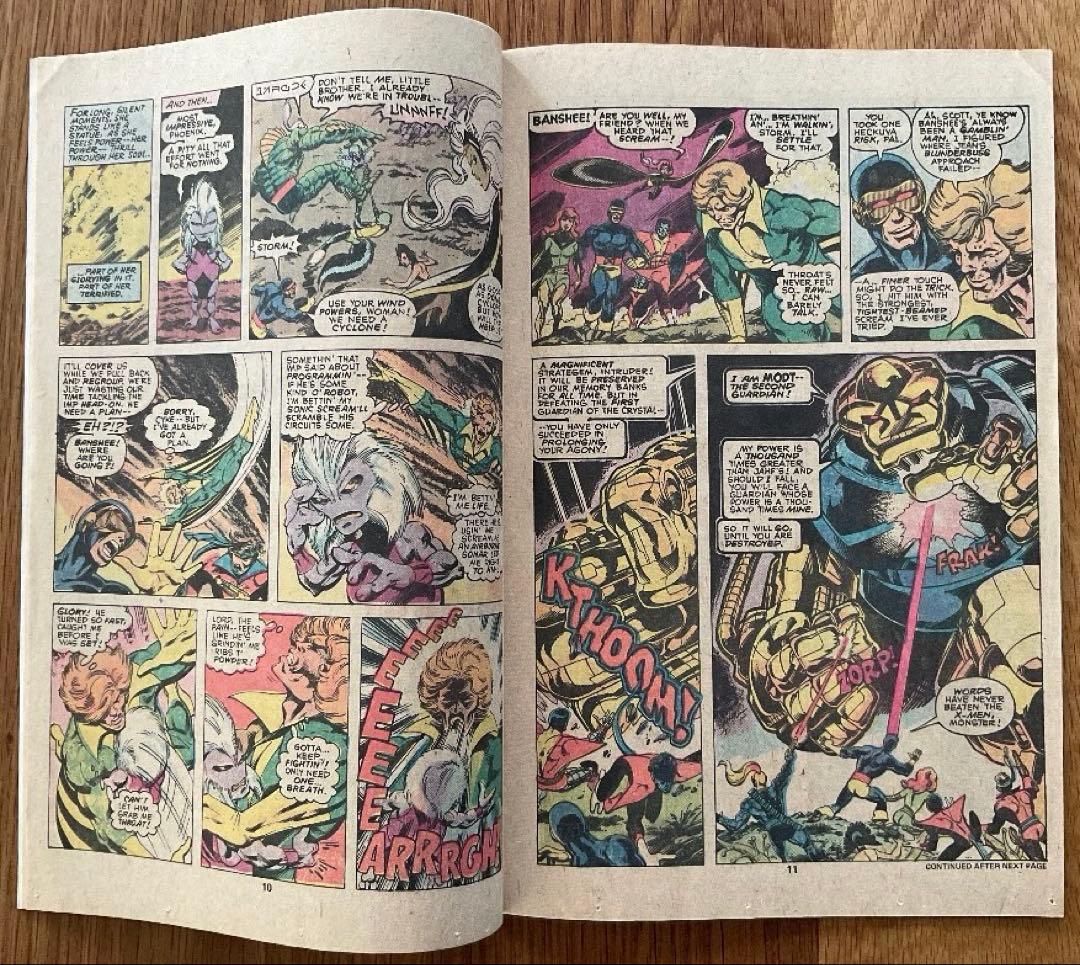 X-men #108 John Byrneアート アメコミリーフ