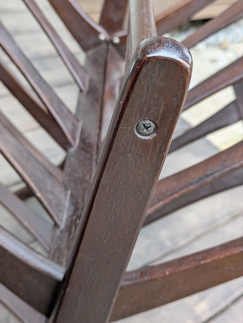 オールドマルニ　マガジンラック　2段　ヴィンテージ　マルニモッコウ　昭和レトロ