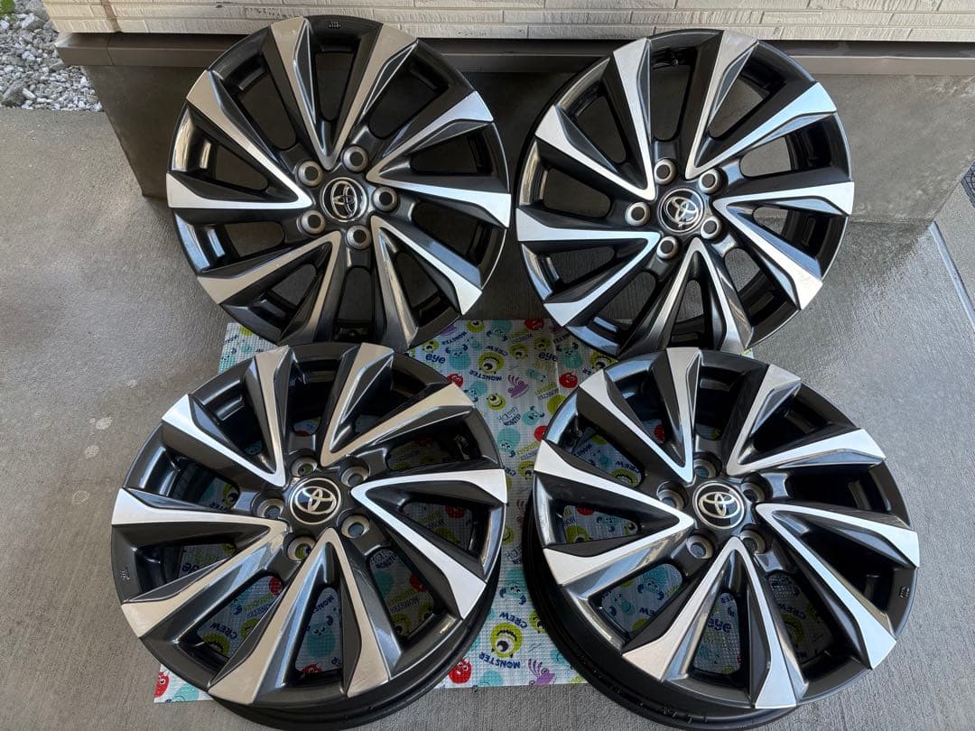 トヨタ 90 ノア ヴォクシー 17インチ 純正アルミホイール 4本