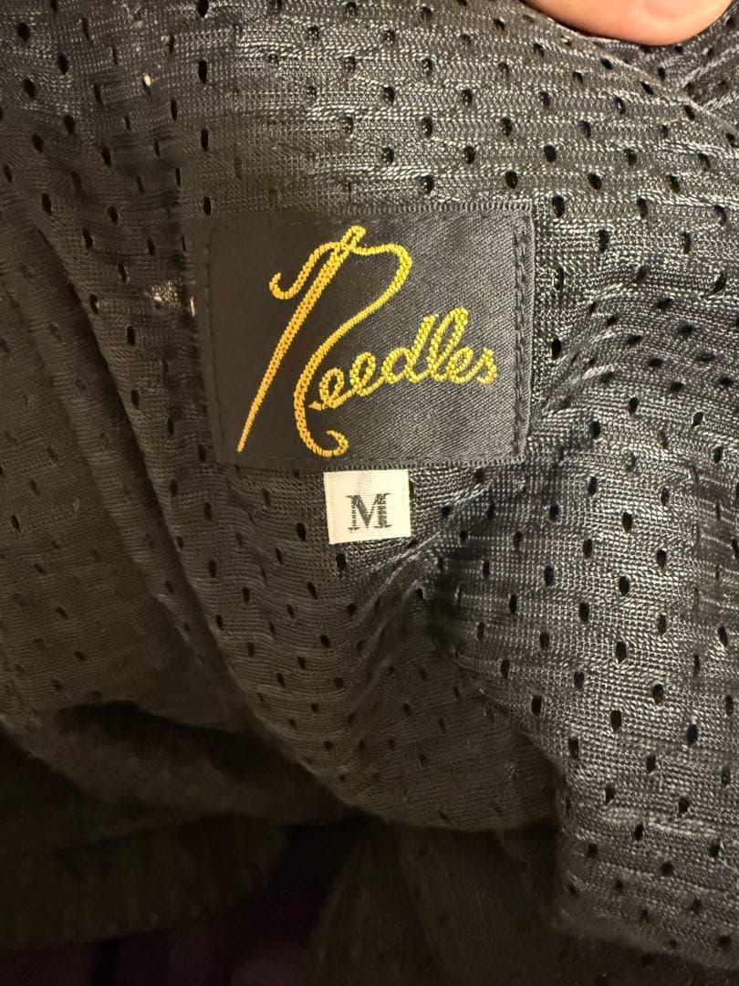 needles ニードルス　トラックパンツ　Mサイズ　パープル×レッド