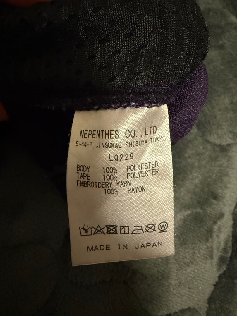 needles ニードルス　トラックパンツ　Mサイズ　パープル×レッド