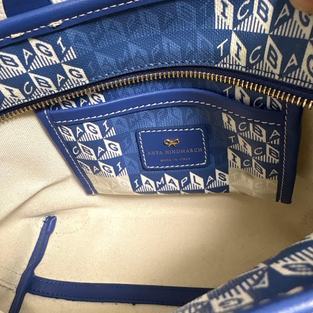Anya Hindmarchアニヤハインドマーチ トート/2WAYバッグ　ブルー