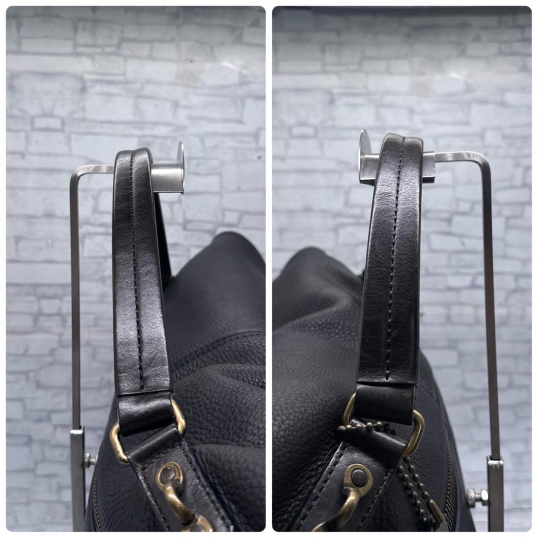 コラボ COACH×BILLY REID　レザー ショルダー バッグ 2way