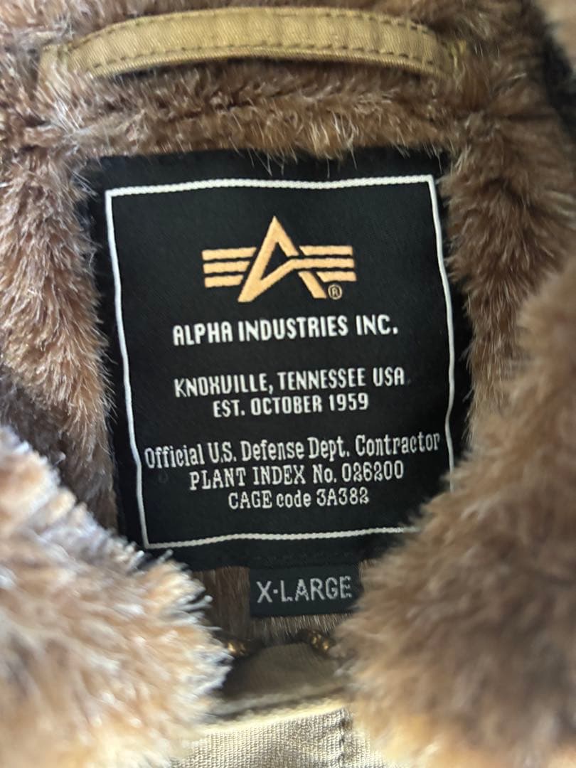 【Alpha industries】 N-1デッキジャケット XL