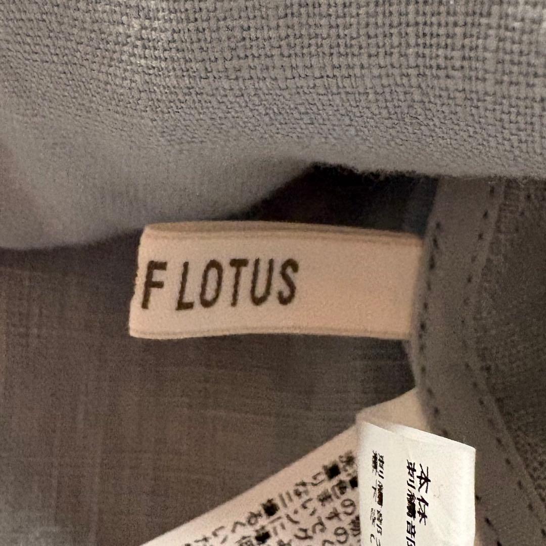 ハウスオブロータス　2025 サークルエンブロイダリー リネン ワンピース