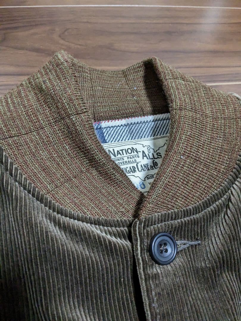 シュガーケーン　SUGAR CANE　コーデュロイモールスキンジャケット