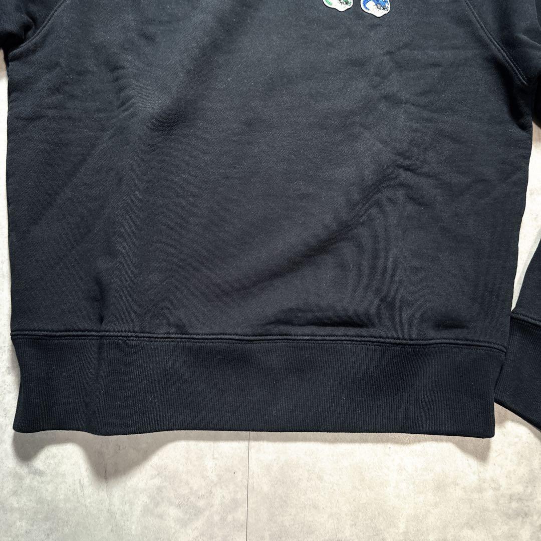MAISON KITSUNE メゾンキツネ キツネロゴパッチ スウェット XS