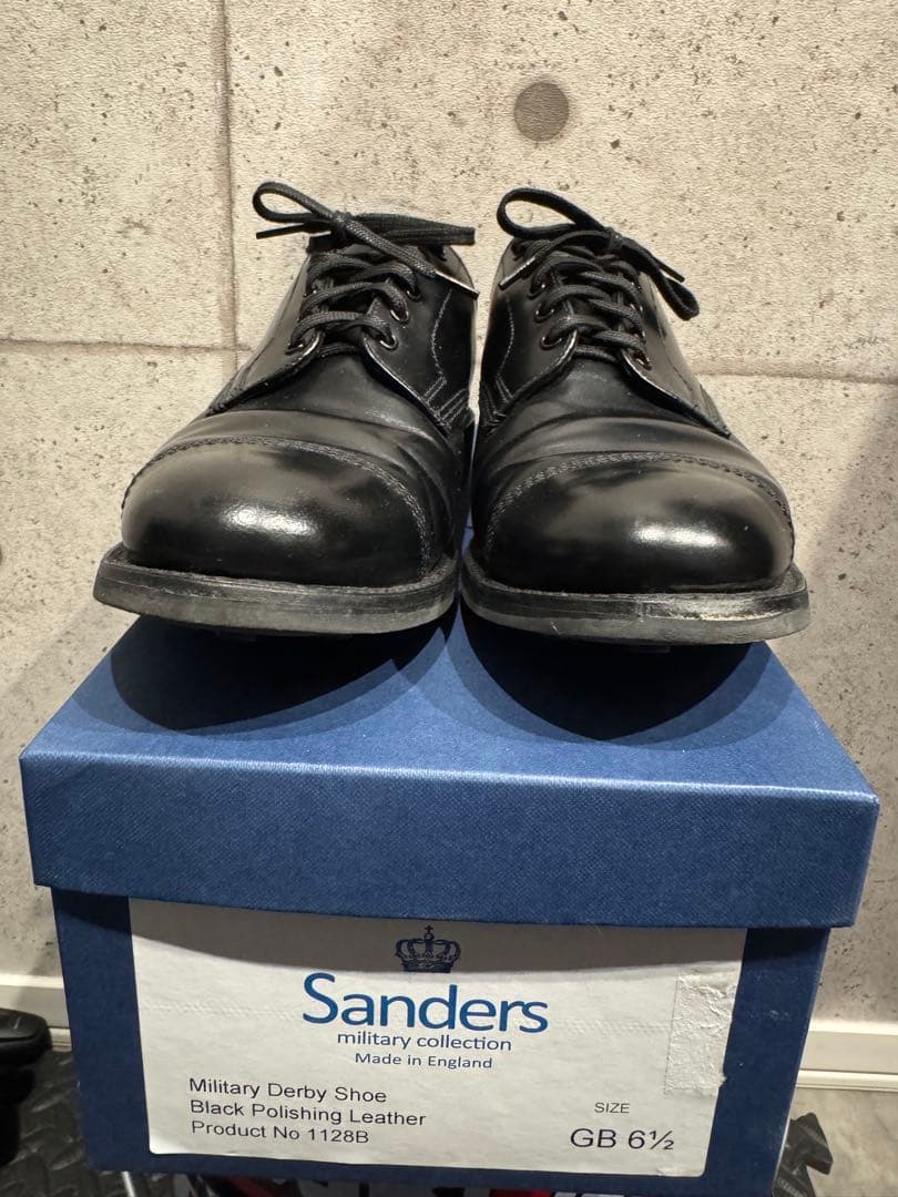 SANDERS サンダース ミリタリーダービーシューズ 6 1/2
