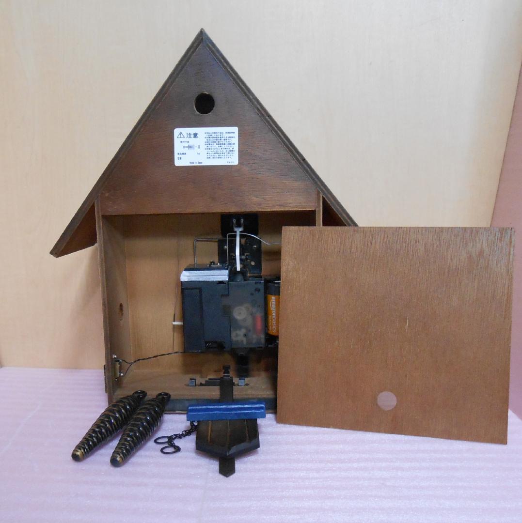 ☆Lovely Gacchan☆鳩時計　メルヘンハウス QP-533-5