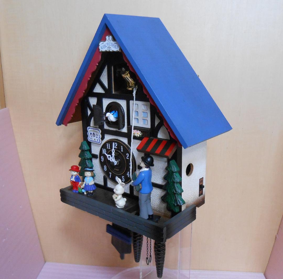 ☆Lovely Gacchan☆鳩時計　メルヘンハウス QP-533-5