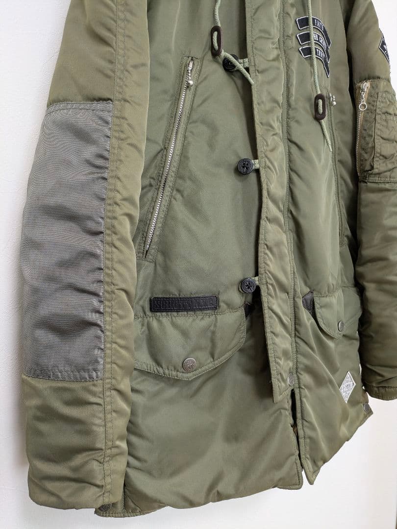 Schott × CRIMIE コラボ N-3B フライトジャケット S