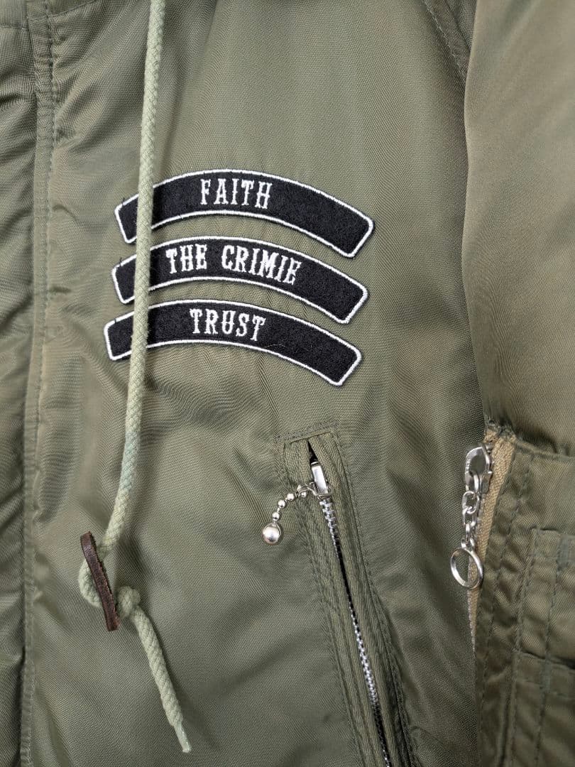 Schott × CRIMIE コラボ N-3B フライトジャケット S