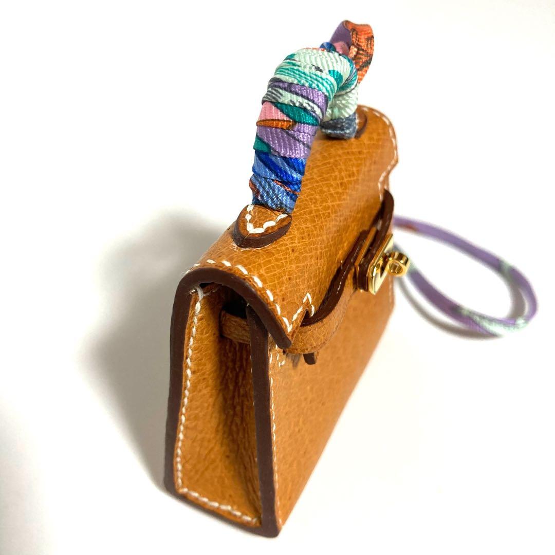 エルメス HERMES マイクロケリー ピッグスキン チャーム