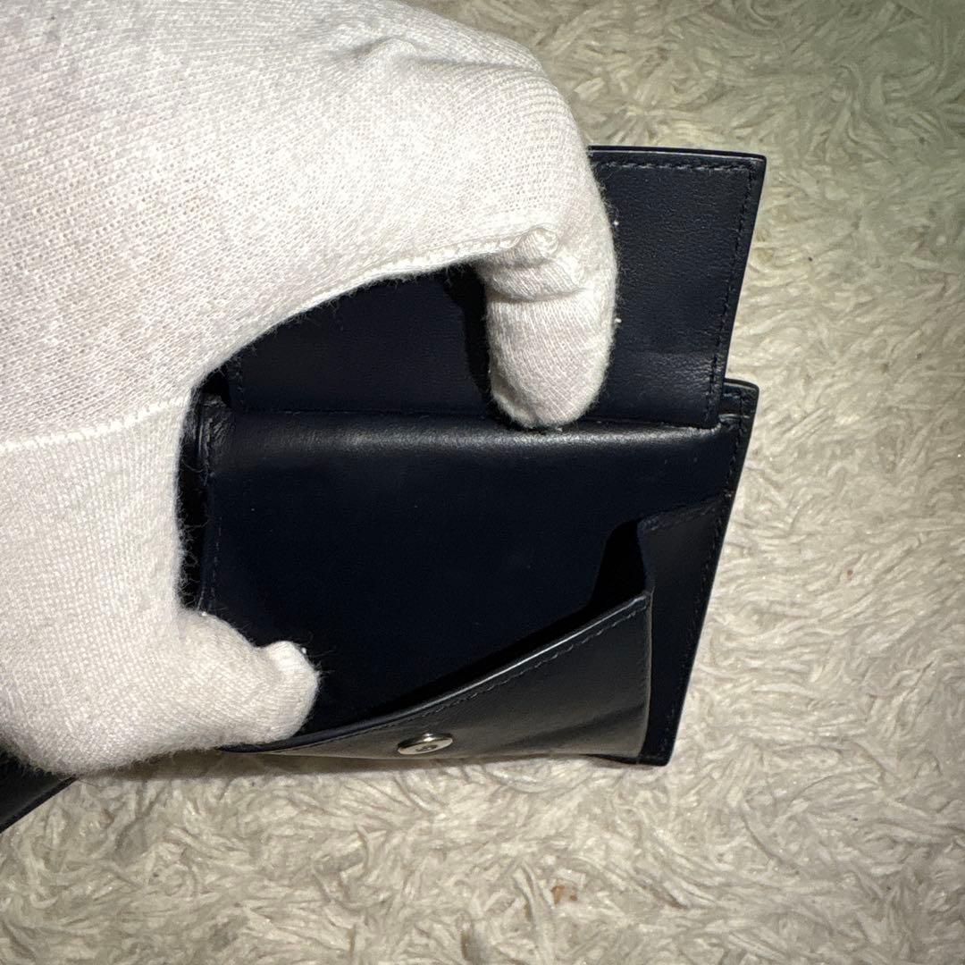 ボッテガヴィネタ　二つ折り財布 深緑　メンズ　美品