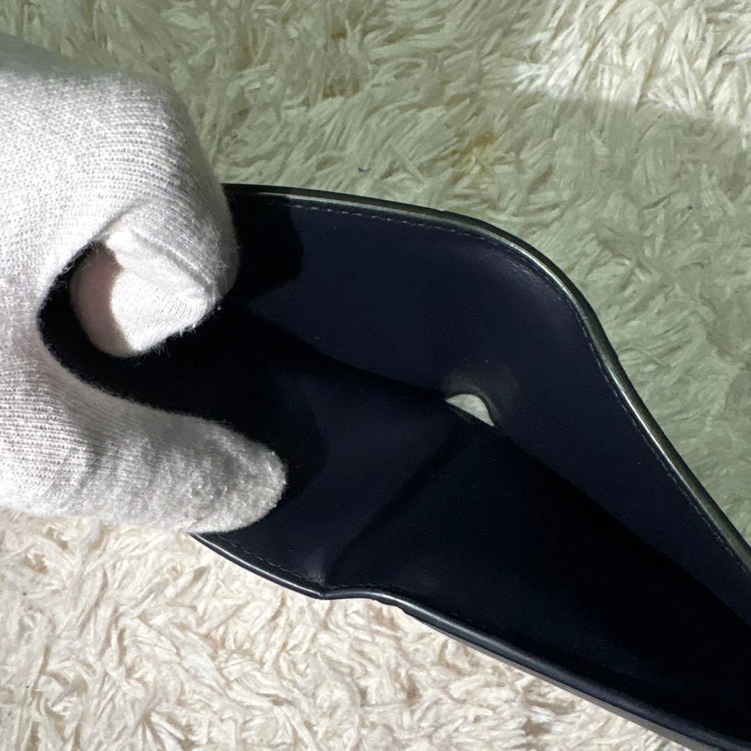 ボッテガヴィネタ　二つ折り財布 深緑　メンズ　美品