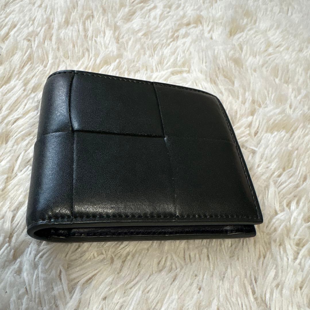 ボッテガヴィネタ　二つ折り財布 深緑　メンズ　美品