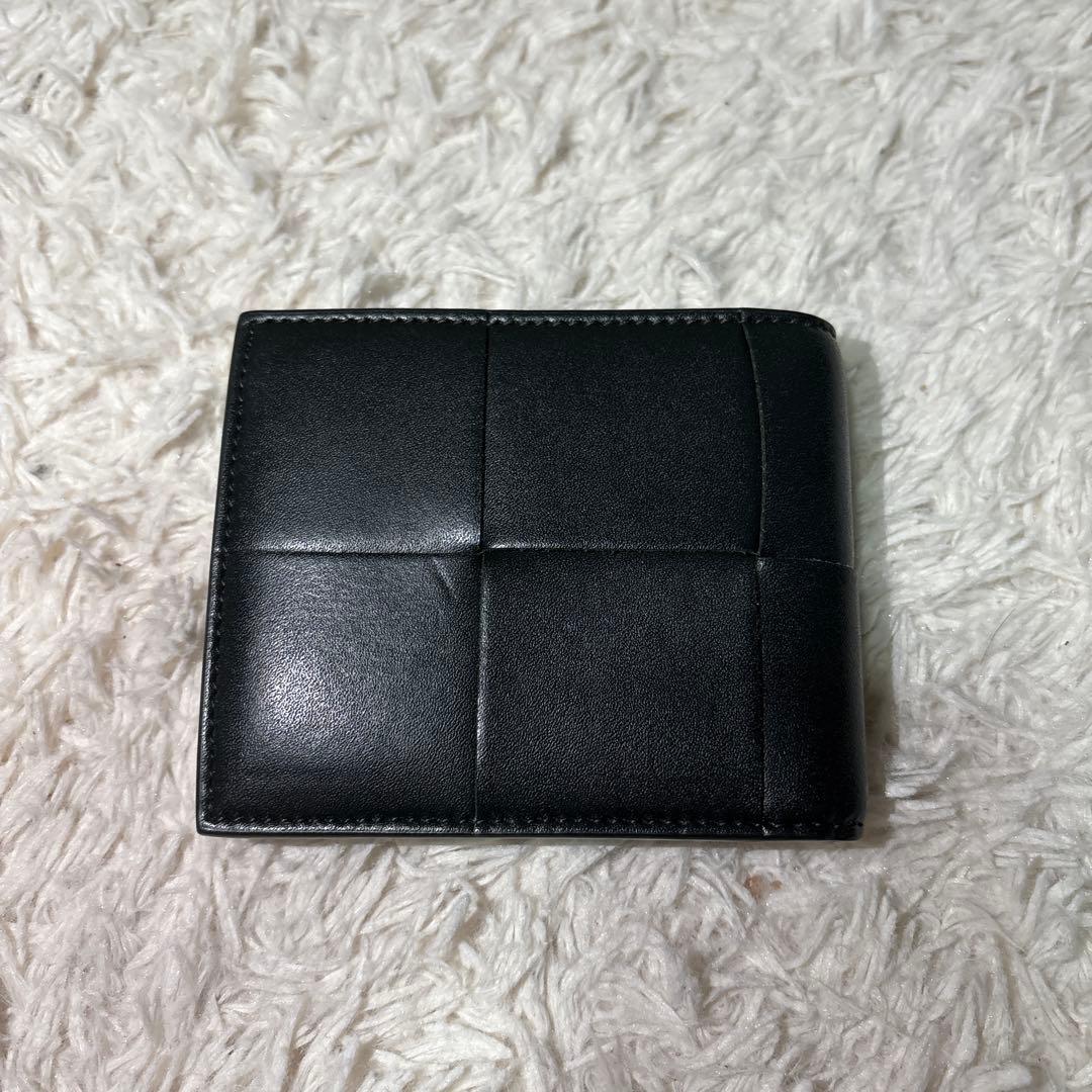 ボッテガヴィネタ　二つ折り財布 深緑　メンズ　美品