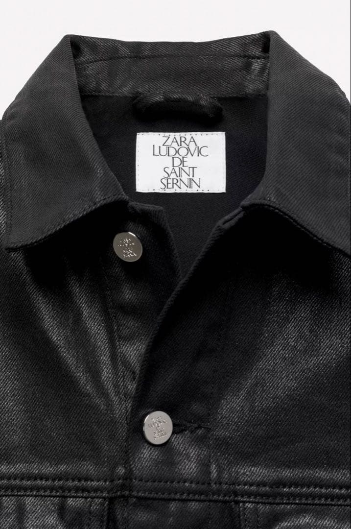 ZARA × LUDOVIC DE SAINT SERNINコーティングデニム