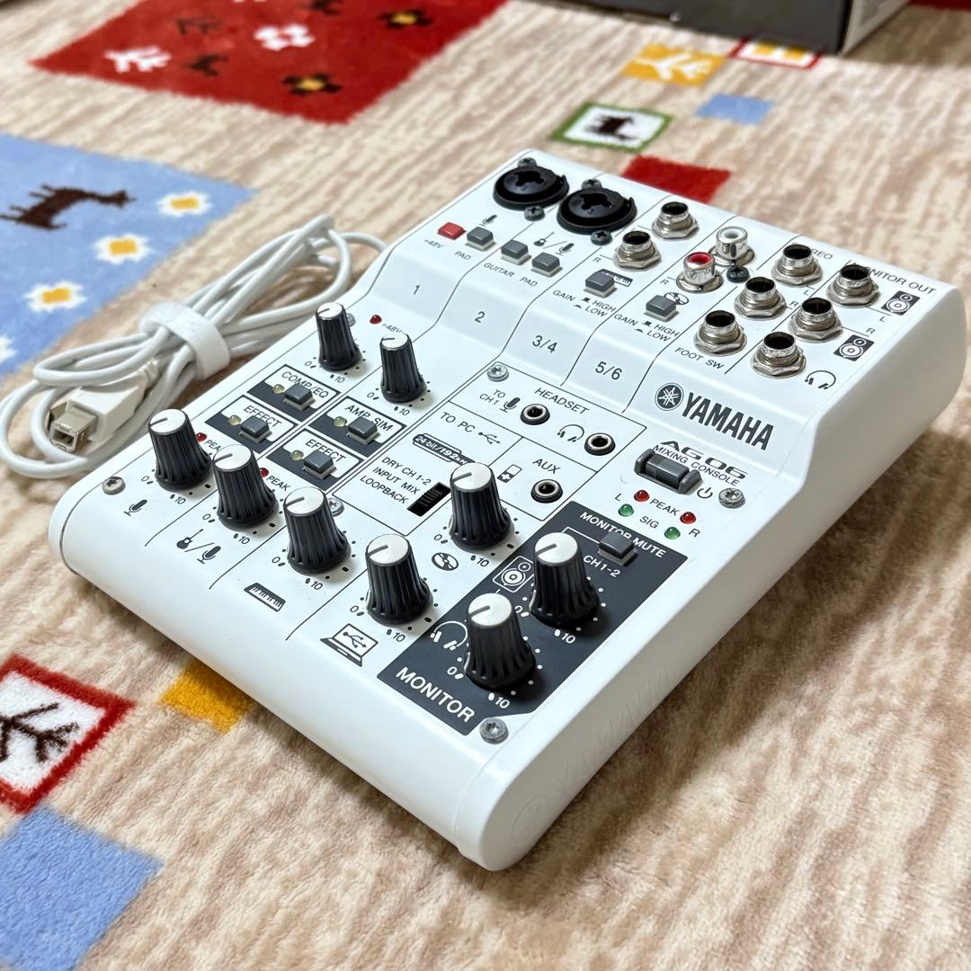 YAMAHA AG06 オーディオインターフェース
