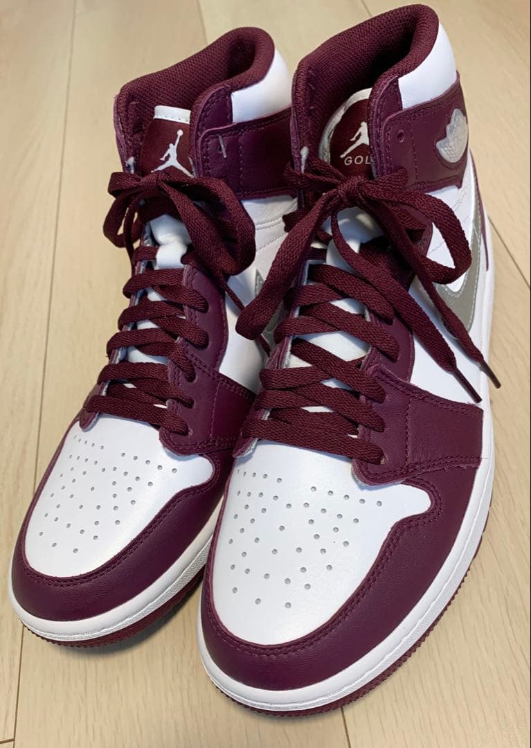 NIKE ナイキ　ゴルフ　エアジョーダン　1 ハイゴルフ　ボルドー　28.5cm