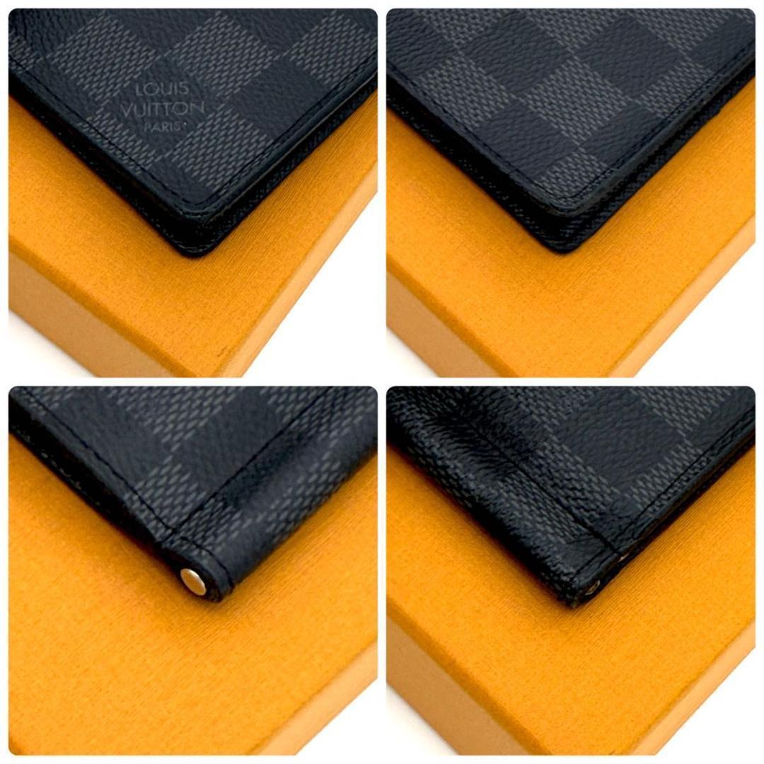 【現行 未使用に近い】ルイヴィトン ダミエグラフィット ポルトフォイユパンス