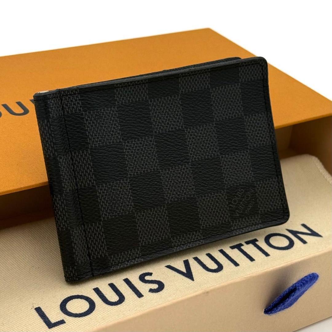 【現行 未使用に近い】ルイヴィトン ダミエグラフィット ポルトフォイユパンス