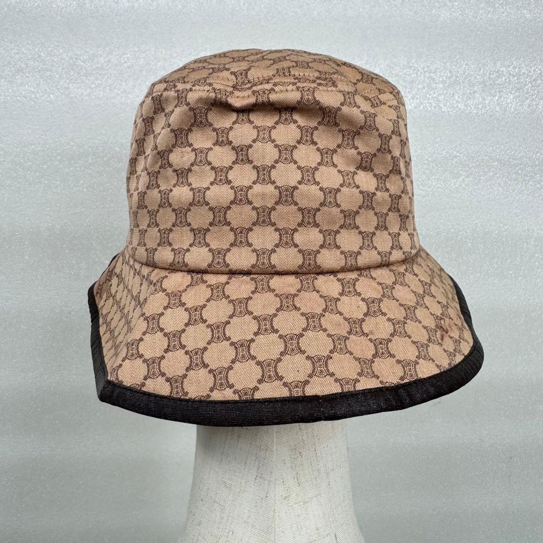 【お買い得】CELINE マカダム　バケットハット　オンワード　サイズ54