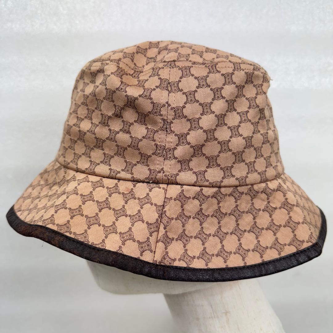 【お買い得】CELINE マカダム　バケットハット　オンワード　サイズ54